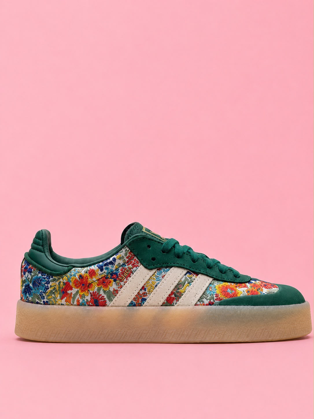 Adidas Sambae Liberty London (Collegiate Green)